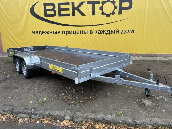 Бортовой двухосный прицеп без тормоза ЛАВ 81013E 5.0
